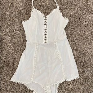 Brand New White Romper